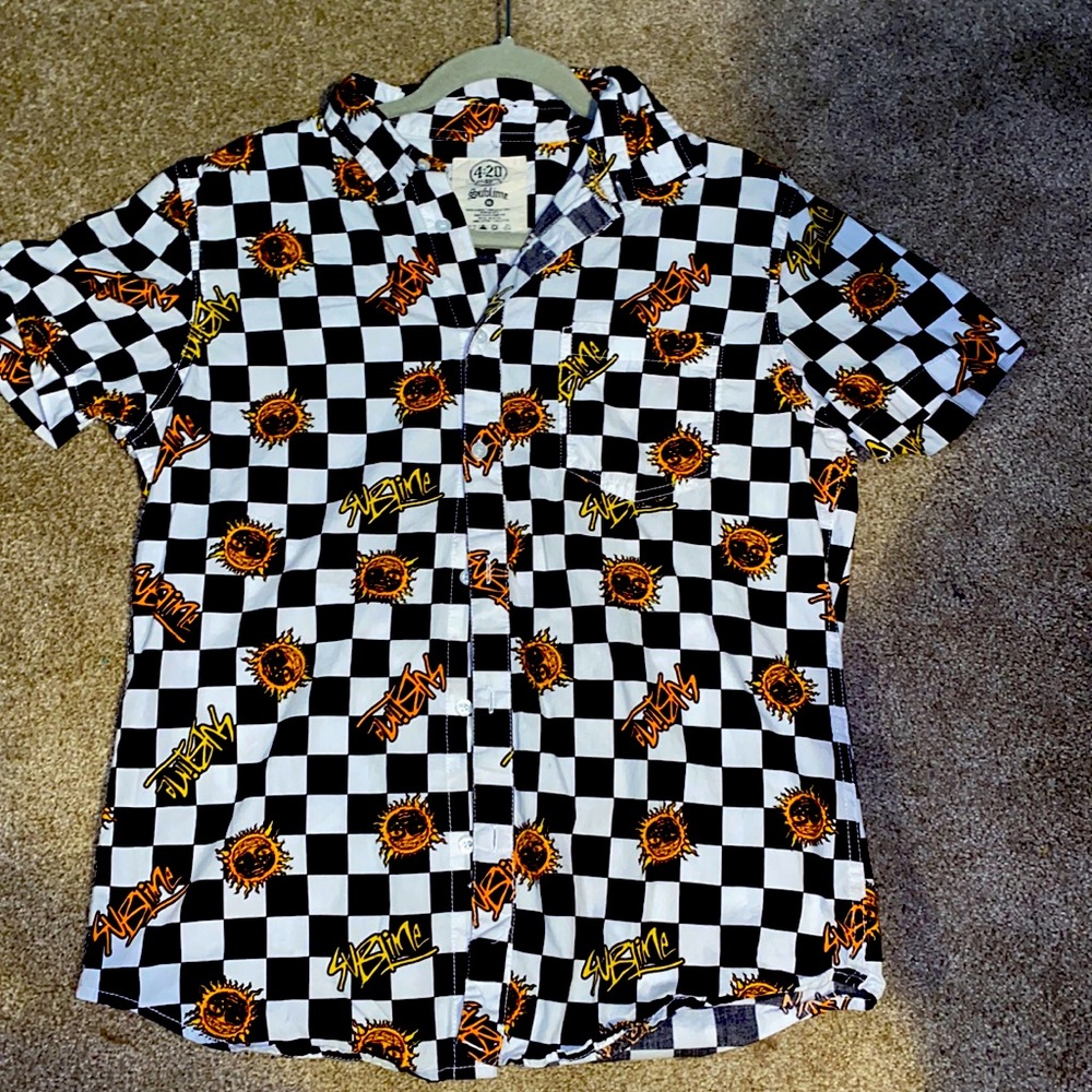 sublime button up from spencers